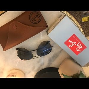 Ray Bans women’s aviator sunglasses